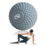 Invincible Fitness 5'' Foam Massage Ball, Self-Massage for Trigger Point Therapy, Deep Tissue Massage, Myofascial Release, Trigger Point Therapy, Sore Muscle Knots and Mobility