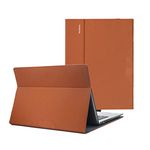 Shellman Case Cover for Microsoft Surface Laptop Studio 2/1 & Surface Laptop Studio Touchscreen 14.4 Inch,PU Leather Protective Case Cover,Brown