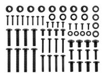 VonHaus - Universal TV Mount Screws Kit Hardware Compatible with Most TVs, Monitors up to 80'' Includes M4, M5, M6 & M7 Screws, Spacers and Washers, Works with Most TV Wall Bracket and TV Stand 68pc