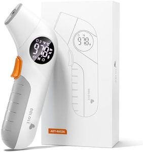 BBLOVE Baby Thermometer for Infants, No-Touch Forehead and Ear Thermometer with Fever Alarm, Fast Accuracy Digital Thermometer for Adults and Kids, 3 Age Modes, Object Modes