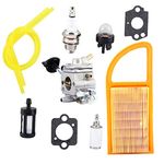 TOPINCN Blower Carburetor Replacement for Stihl Br500 Br550 Br600Zama C1Q-S183 Affordable Engine Lawn Mowers Parts Accessories