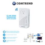 Comtrend 2Gbps G.hn Powerline Ethernet Adapter with Wireless AC I Single Device (PG-9182AC)