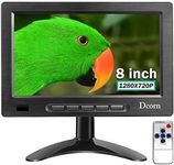 Dcorn 8 Inch Mini Monitor,Small HDM