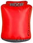 Lifeventure Ultralight Dry Bag, Siliconized Rip-Stop Fabric With Fully Taped Seams Lightweight Waterproof Dry Sack For Kayaking Camping Hiking Travelling Boating Water Sports,Red,2 litre