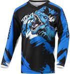 Oumurs Kids Motocross Jersey for Di