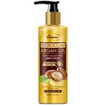 St.Botanica Argan Oil Ultra Nourishing Body Lotion 200ml with Argan Oil for Deeply Moisturised, Soft & Smooth Skin | No Parabens & Sulphates | VNo Parabens & Sulphates | Cruelty Free