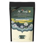 Fit Treats DandelionTea | Made with Dandelion Roots | Reduce Water Retention | Balances Blood sugar | Promotes Weight Loss and Helps in Detoxification | Pack of 50 gm | 100% Natural