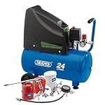 Draper 90126 Oil Free Compressor & Air Tool Kit (240V)