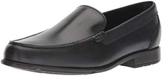 Rockport Men's Classic Lite Venetian Slip-On Loafer, Black, 10 US Wide