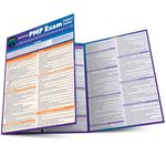 QuickStudy PMP® Exam Content Outlline – Domain Test Prep: Laminated Reference Guide