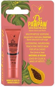 Dr PawPaw Tinted Peach Pink Balm for Lips, Skin, Hair, Nails and Cuticles 1 x10ml