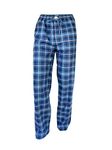 Joe Boxer Covered Elastic Waistband Yarn Dyed Pant, U108 Navy/Blue Plaid, 3X-Large