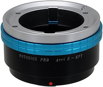 Fotodiox Pro Lens Mount Adapter - Arri Bayonet (Arri-B) Mount SLR Lens to Micro Four Thirds (MFT, M4/3) Mount Mirrorless Camera Body