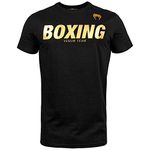 Venum, Boxing VT T-Shirt, Men's, XXL, Black/Gold