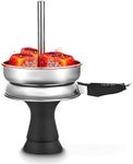 Hookah Bowl Set Silicone Phunnel Tobacco Bowl with Hookah Charcoal Holder Premium Heat Management Screen for Smoking Shisha Hookah Easy Replace Charcoal Fast Cleaning