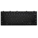 WWGTMC Keyboard with Lock Key US Layout Replacement for Dell Chromebook 11 3100 & Chromebook 11 5190 Dell Chromebook 3110 5190 Keyboard Laptop P/N: TPN-136US001909 Black