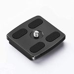 ZOMEI Universal Professional Camera Quick Release Mounting Plate for Q555,Q666,Q666C,Z818,Z669,Z669C,M5&BONFOTO B690A B690C B168 Tripod