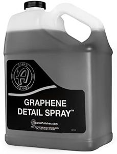 Adam's Polishes Graphene Detail Spray (Gallon) - Extend Protection of Waxes, Sealants, & Coatings | Waterless Detailer Spray For Car Detailing | Clay Bar, Drying Aid, Add Ceramic Graphene Protection