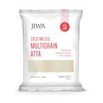 Jiwa Cold Pressed Multigrain Flour / Atta| Soft Fluffy Rotis | Chakki Ground with Goodness of 5 grains | 100% Natural Ingredients | 1 kg