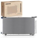 A-Premium Air Conditioning A/C Condenser Compatible with Honda CR-V CRV 2002-2006, Element 2003-2011, L4 2.4L, Replaces# 80110S9A013