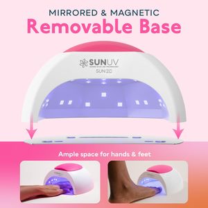 SUNUV UV Nail Lamp – Professional Gel Polish Curing Light