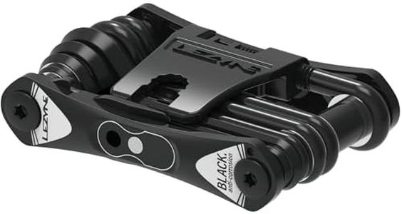 LEZYNE RAP II Bicycle Multi-Tool 24, Anti-Corrosion Bits, Hex 2/2.5/3/4/5/6/8mm, T10/T25/T30, Phillips, Flathead, Chain Breaker, Compact Bike Tool