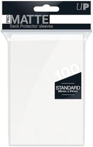 Ultra Pro Standard Deck Protectors 100 Piece Set, White