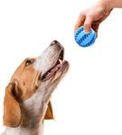 Black Rhino Interactive Dog Chew Toy Ball - Bite-Resistant Dog Treat Ball Dispenser Feeder - Ideal as Dog Puzzle Toys for Dog Boredom, Puppy Teething & Mind Stimulating Training Exercise (Pack of 2)