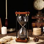 Brogtorl Hourglass Sand Clock Timers Dual Protection Child Safety HourglassTime Management Assistant,Creative Gift(30 Minutes/60 Minutes).