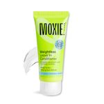 Moxie Beauty Weightless Leave In Conditioner for Women & Men | Mango Butter & Ginseng Root Extract | Sulphate, Paraben & Silicone Free | Softer Smoother Hair & Frizz Control | For Dry, Curly, Wavy & Frizzy Hair | 50ml