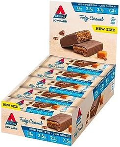 Atkins Advantage Bars, Fudge Caramel, 750 Grams, Pack of 15