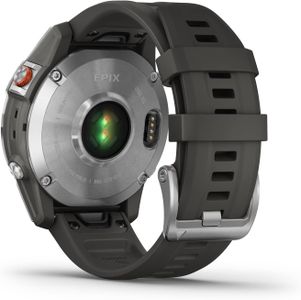 Garmin epix Gen 2 Multisport GPS Smartwatch, 47mm AMOLED, Slate Steel