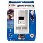 KIDDE Plug-In Carbon Monoxide Propane Natural Gas Alarm with Battery Back-up