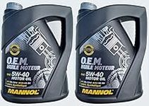 RS Mannol OEM 5W40 A3/B4 CH-4 JASO MA2 Fully Synthetic Ester Engine Oil, 10 litres