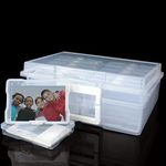 FVIEXE 4 x 6 Photo Storage Box, Cle