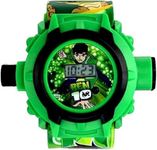 STARGAZE Digital 24 Images Projector Watch for Kids Boys Rubber Material Watch, Diwali Gift, Birthday Return Gift, Best Digital Toy Watch for Boy's & Girl's (BEN 10)