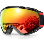 Findway Ski Goggles OTG- Over Glasses Snow/Snowboard Goggles for Men Women Youth