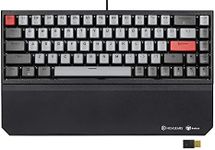 Hexgears PowerBlade X1 Pro Wireless Mechanical Keyboard, 3-Mode Connectivity, 65% Gaming Keyboard, Double-Shot PBT Pudding Keycaps, Hot-Swappable Kailh Box Switches, N-Key Rollover, Wrist Rest