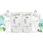 MANGALAM Campure Camphor Cone (Bhimseni) Pack of 2-100% Organic | Air Freshener for Car, Wardrobe, Office Cabin's, Drawers, Travel Bag & Bathroom