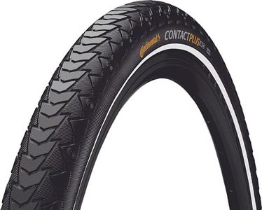 Continental Contact Plus Tire - 700 x 35, Clincher, Wire, Black/Reflex, SafetyPlus Breaker, E50