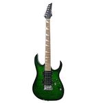 Vault RG1 Soloist Premium Electric Guitar - Transparent Green Burst