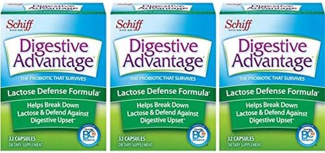 Digestive Advantage Lactose Defense Formula, 32 Capsules (Pack of 3)