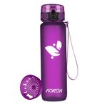 AORIN Sports Water Bottle - 1000ml-Tritan Gym Bottle BPA-Free & Drinking Bottles, Leakproof，One Click Flip Lid/Kids,Adults,Gym,Outdoor Sport