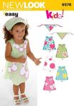 New Look Sewing Pattern 6578: Toddl