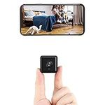 Free Shark Spy Camera Hidden Camera HD WiFi Wireless Camera, Mini Camera with Motion Detection Rechargeable Night Vision Nanny Cam for Home Indoor Outdoor Security…