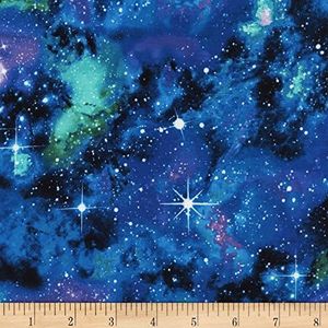 Timeless Treasures "Out Of This World" Quilt Fabric, Galaxy