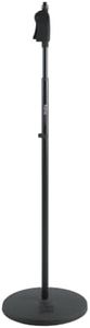 Gator Frameworks Microphone Stand with 12" Weighted Base and Deluxe Soft Grip Squeeze Height Adjustment (GFW-MIC-1201), 12" Weighted Base - Deluxe Height Adjust