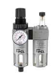 PCL Professional Air Tools 1/4 Filter Regulator Lubricator Unit - ATCFRL6