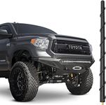 KSaAuto16 Inch Antenna for Toyota Tundra Tacoma FJ Cruiser Accessories 1995-2023 2024, Spiral Rubber Car Toyota Tundra Tacoma Antenna Replacement Upgrade AM FM Radio Reception