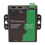 Brainboxes SW-005 5 Port Unmanaged Ethernet Switch Wall Mountable